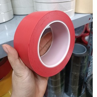 Băng keo dán sàn màu đỏ 48mm x 33met