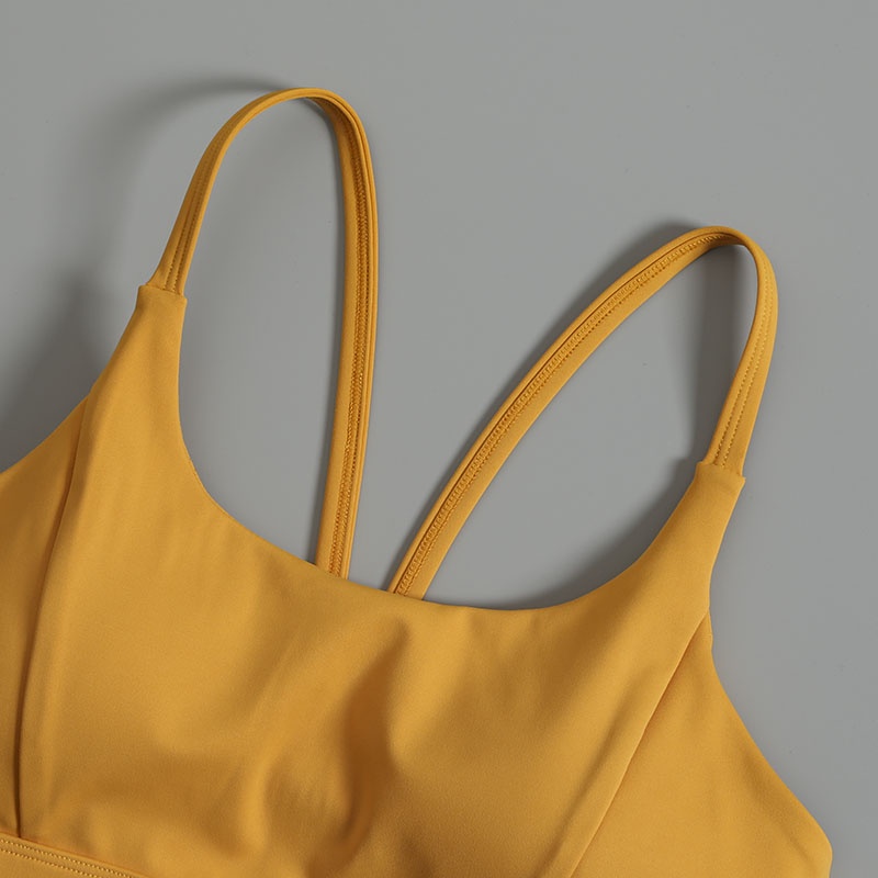 Áo Ngực Thể Thao Hai Dây Thiết Kế Quyến Rũ Thời Trang Cho Nữ