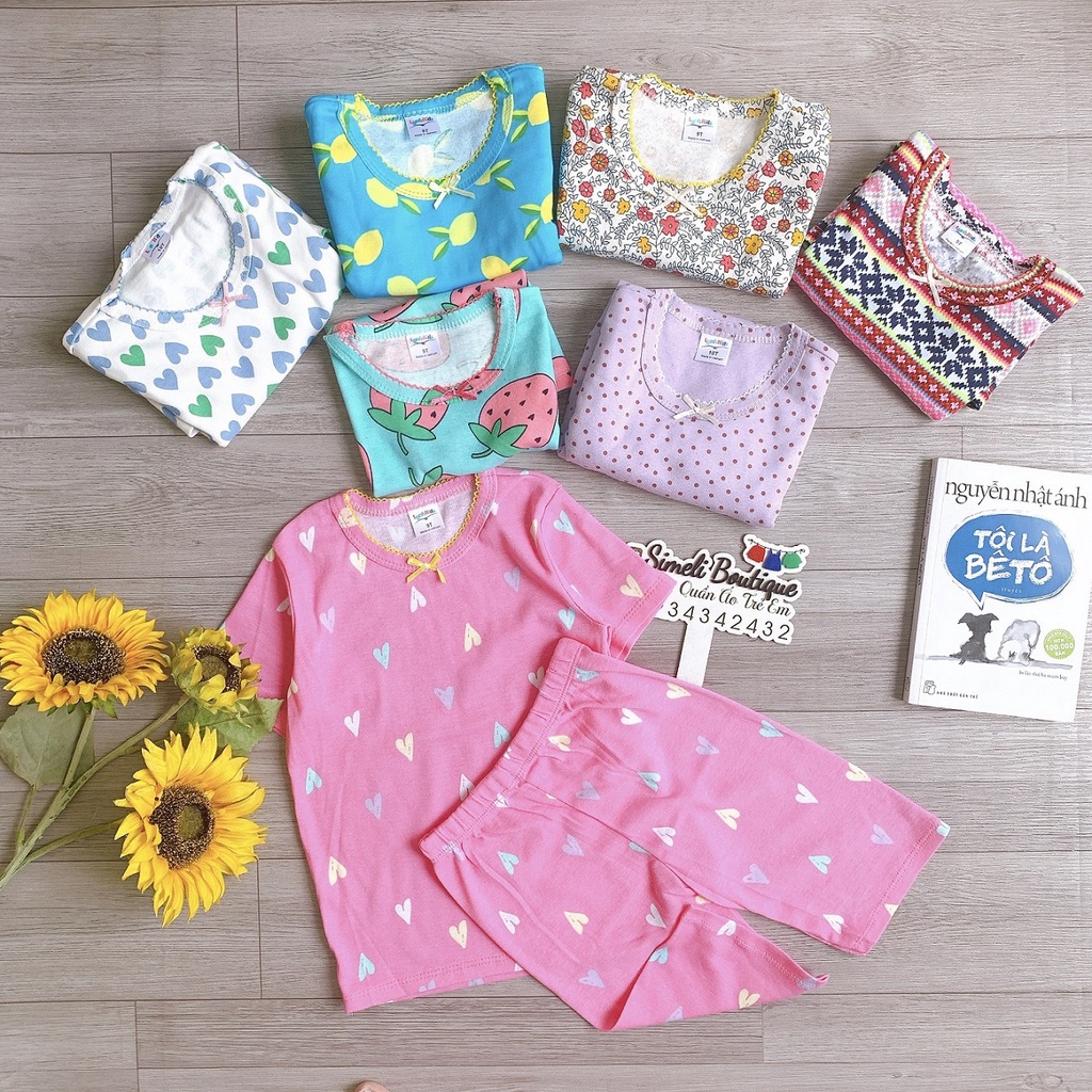 Bộ Bozip/Borip Cộc Tay Size Đại Cho Bé Trai, Bé Gái Hàng Đẹp