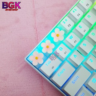 Keycap artisan hoa anh đào nút bàn phím cơ cực đẹp