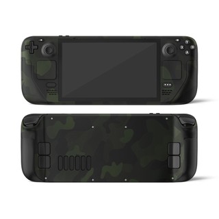 Skin dán Steam Deck mẫu Green Camo