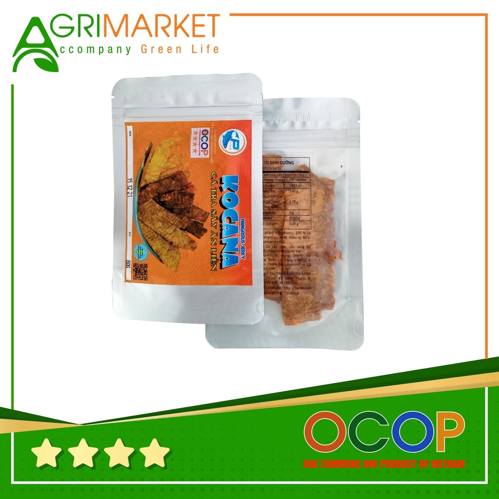Khô cá tra sấy ăn liền (100g)