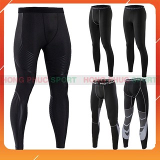 QUẦN GIỮ NHIỆT LEGGING COMBAT PRO NAM TẬP GYM BÓNG ĐÁ BÓNG RỔ CHƠI THỂ THAO