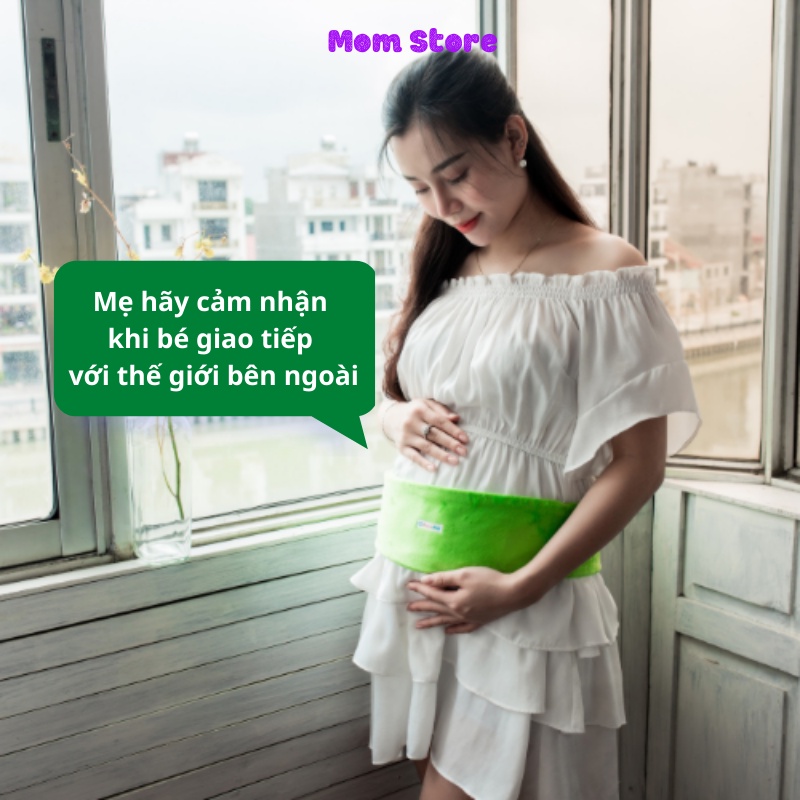 Tai nghe thai giáo cho bà bầu và thai nhi musickid Máy nghe nhạc thai giáo giúp thai nhi thông minh từ bụng mẹ