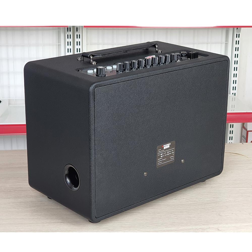 Loa karaoke xách tay Ladomax X-120 thiết kế 4 đường tiếng, chống hú và chống nhiễu, kèm 2 micro không dây