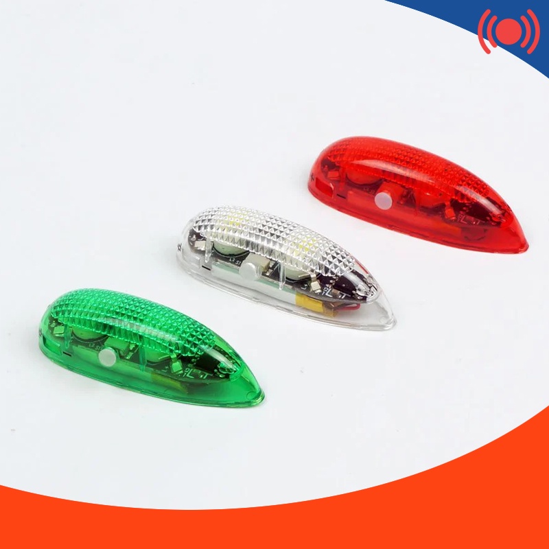 Bộ đèn LED định vị 3 màu cho tàu, xe, máy bay điều khiển từ xa