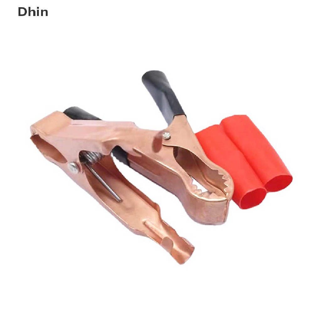 Bộ 2 Kẹp Cá Sấu Thử Điện 30A Màu Đỏ + Đen Chuyên Dụng Cho Xe Hơi