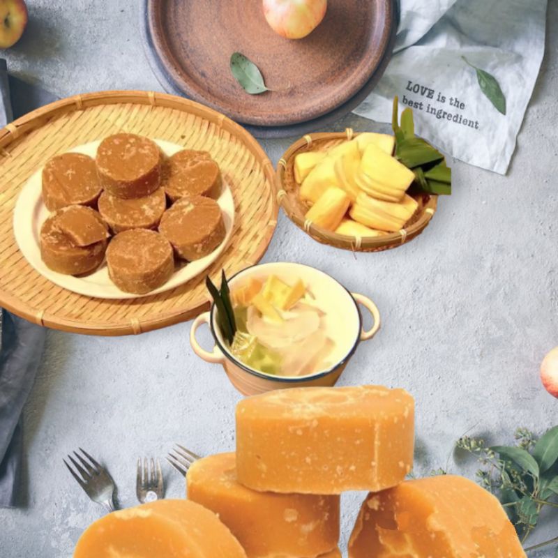 Đường Thốt Nốt Nguyên Chất- Dạng Viên Mini- Loại 1- 500g
