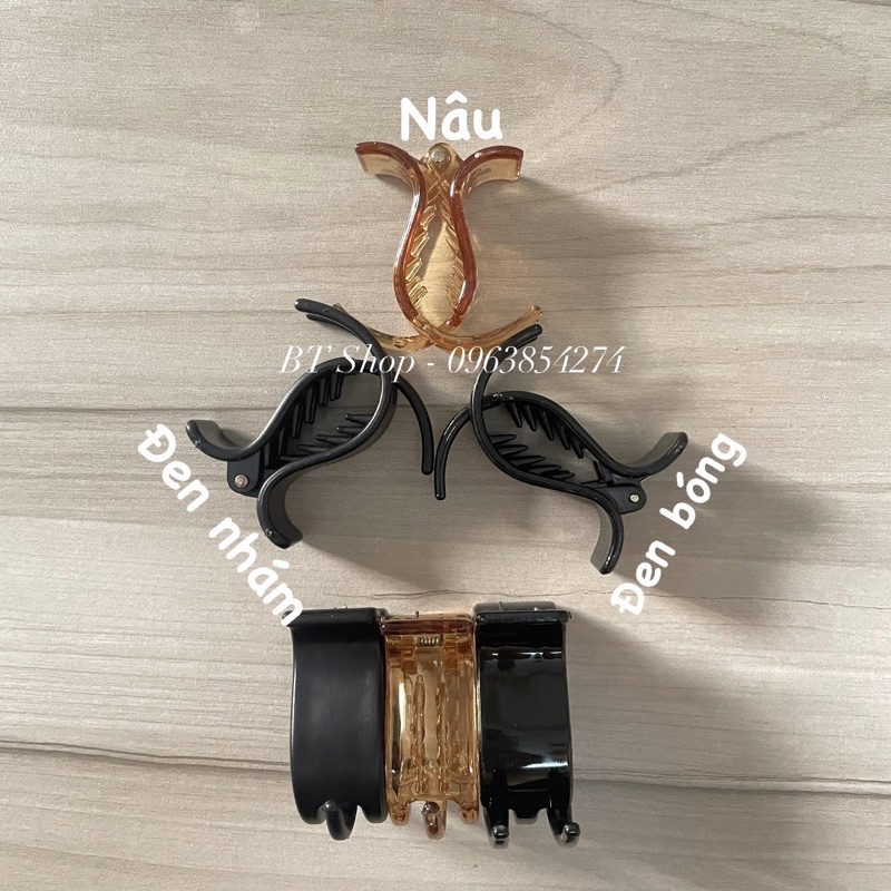 Dây cột tóc, kẹp mái, kẹp càng cua giao màu ngẫu nhiên