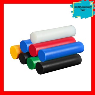 Nhựa mc cây tròn đặc dài 500mm - thanh nhựa mc hàn quốc cây tròn đặc d45, d50, d60, d65, d70, d80 gia công chi tiết