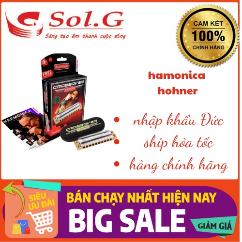 Kèn Harmonica Diatonic Hohner Marine Band Crossover M2009016 - Nhập Khẩu Đức 2021