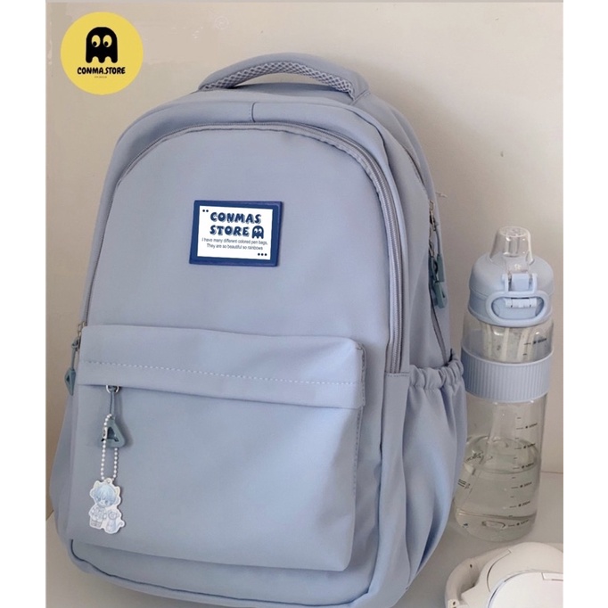 🧸Balo Ulzzang basic đi học Case cho cả nam và nữ - Siêu nhiều ngăn  HÀNG CÓ SẴN️