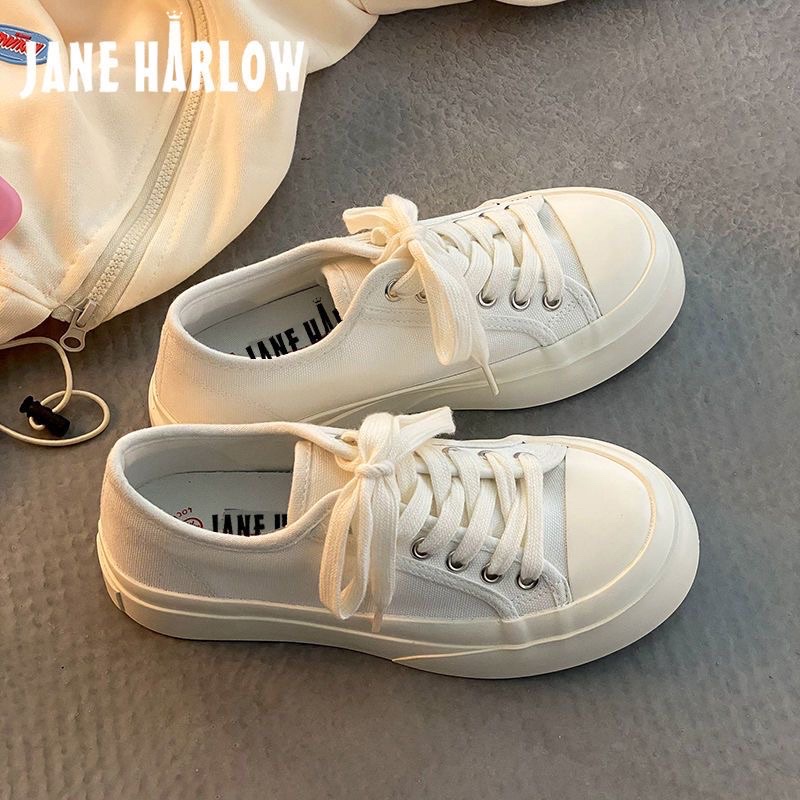 GIÀY VẢI CANVAS THỜI TRANG ULZZANG PHONG CÁCH CHO NỮ