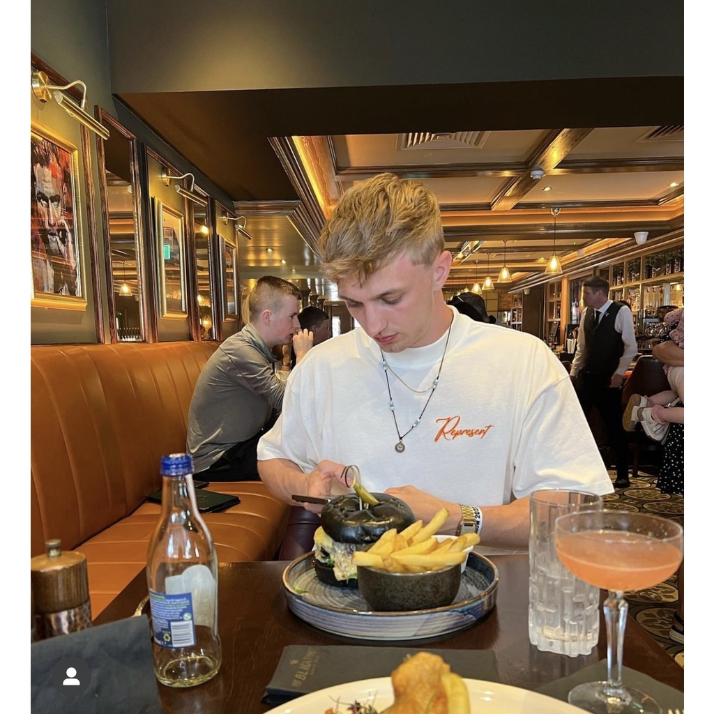 REPRESENT High Street Fashion California Limited Coconut Tree Classic Car Couple Casual Short Sleeve T-Shirt