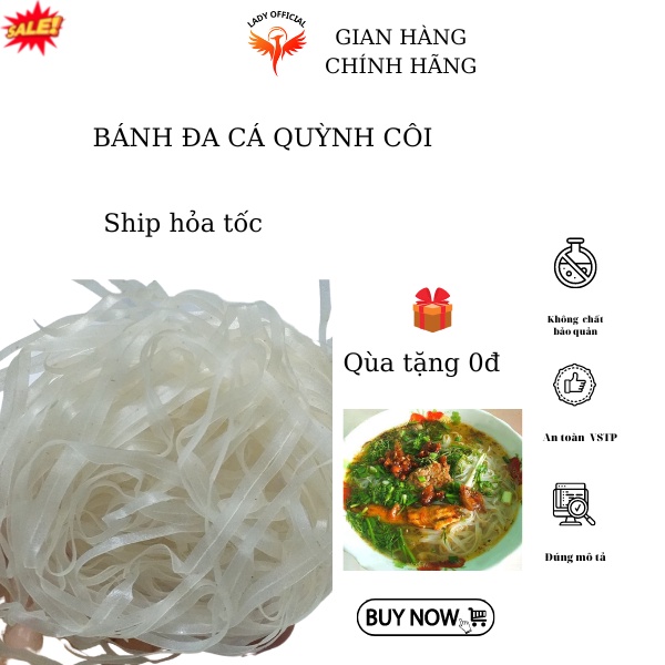 Bánh đa cá quỳnh côi Thái Bình mì gạo 100% gói 1cân loại mỏng ngon không chất bảo quản,không sử dụng hooc môn hàn the