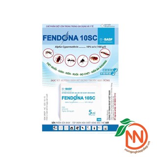 Chế Phẩm Diệt Côn Trùng - FENDONA 10SC - vỉ 5ml