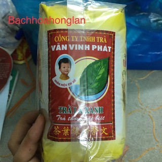 Trà lá xanh văn vinh phát mỗi gói 71gram.