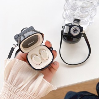 Vỏ Bảo Vệ Hộp Sạc Tai Nghe Camera Baseus Bowie Wm02 Dạ Quang Sáng Tạo