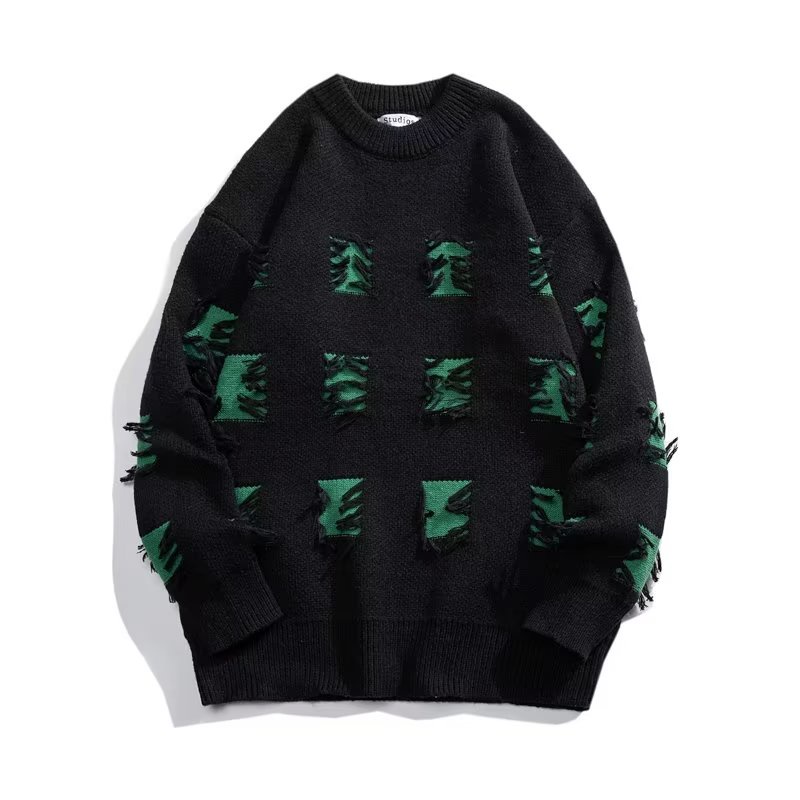 Áo Sweater Dáng Rộng Thiết Kế Đơn Giản Thời Trang Dành Cho Nam áo len đẹp áo len nam hàn quốc áo len nam cao cấp