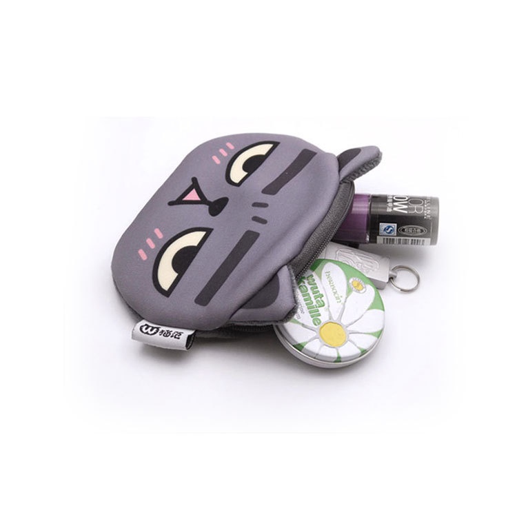 Ví tiền mặt mini mèo cute