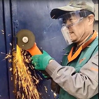Mặt nạ bảo vệ - Mặt nạ bảo vệ cắt mài. Kính bảo hộ cắt mài