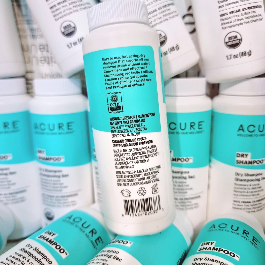 Dầu gội khô hữu cơ Acure - Made in USA