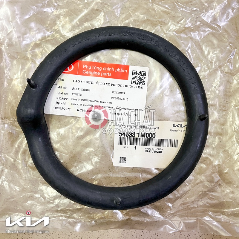 Bộ cao su đệm lò xo giảm xóc KIA FORTE 🚘 nhập khẩu KIA MOTORS - HYUNDAI MOBIS 🎯 Bảo hành 100% là hàng chính hãng