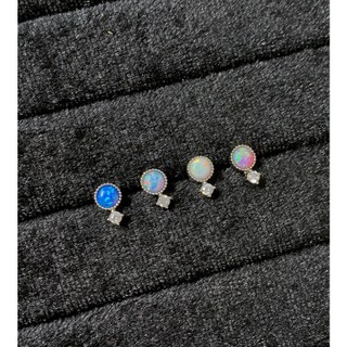Khuyên Đá Shooting Star Opal • Lamontshop