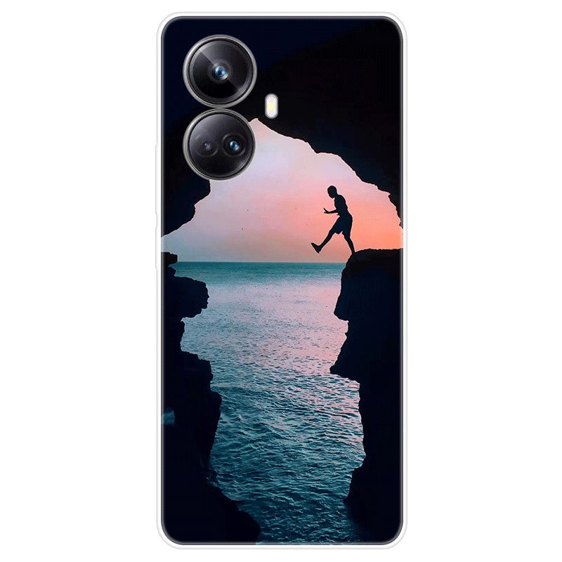 Ốp Điện Thoại TPU Dẻo Họa Tiết Hoạt Hình Dễ Thương Cho Realme 10 Pro Plus Realme10 Pro