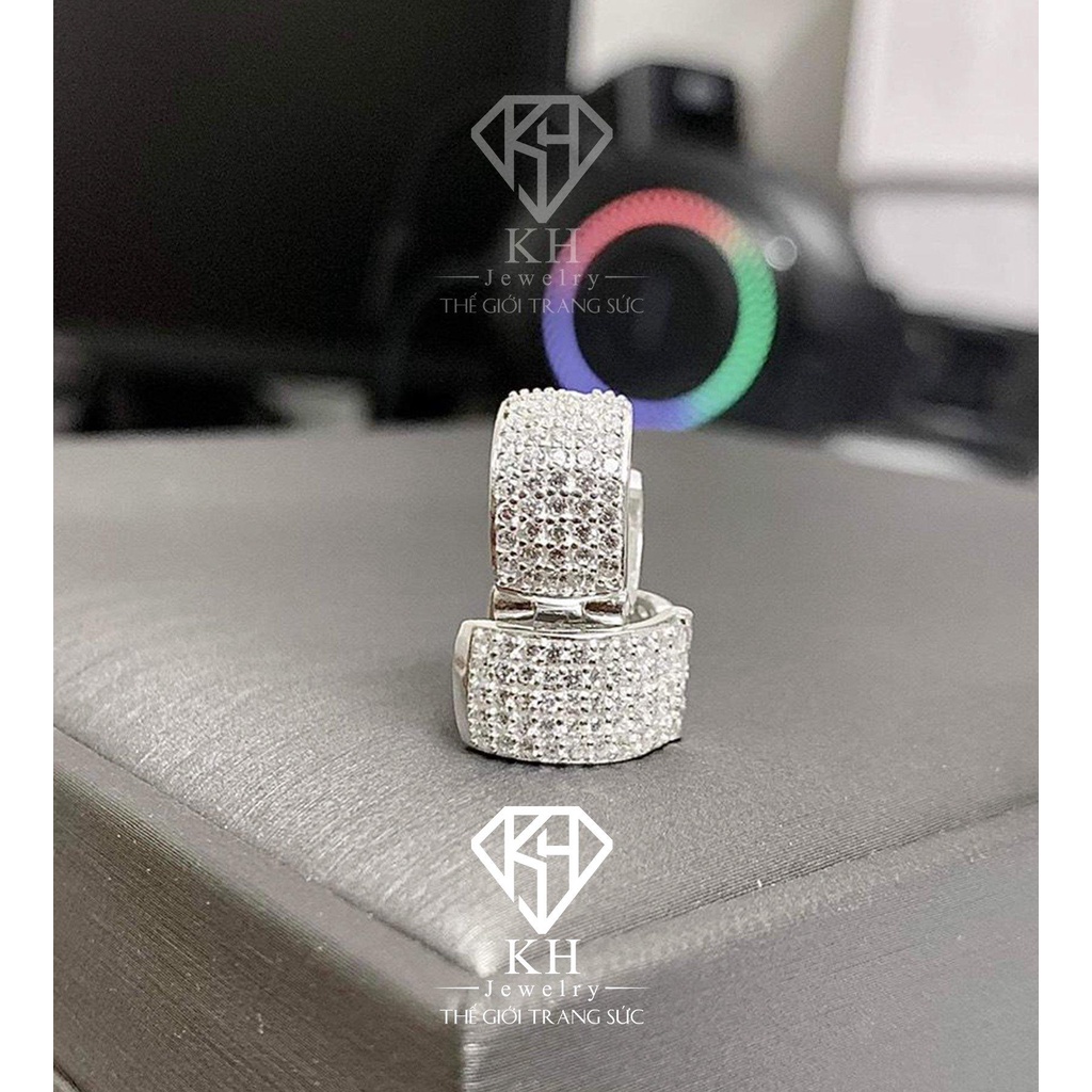 Khuyên Tai 5 Tầng Full Đá Cao Cấp KHJER08