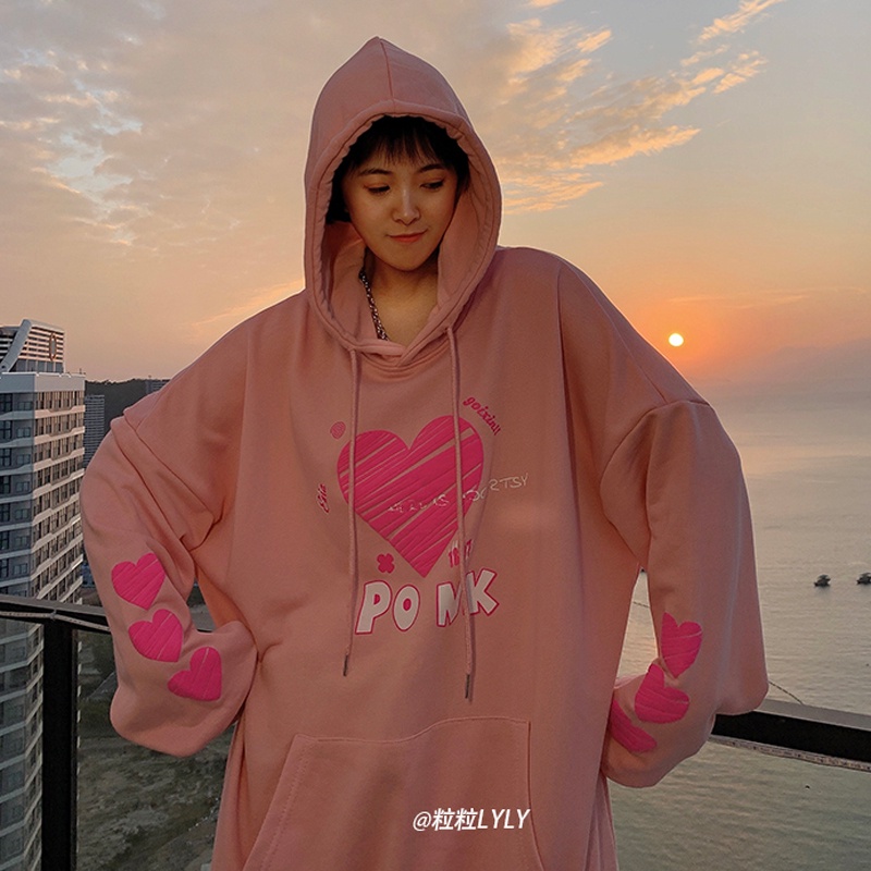 NRVP Áo KhoáC Hoodie Tay DàI KiểU DáNg Thể Thao Cho Nữ