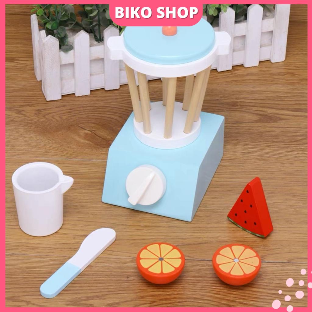 Bộ đồ chơi nấu ăn màu xanh cho bé