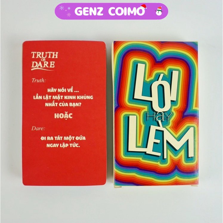 Bộ bài board game Lói hay lèm giúp cuộc vui chơi tụ tập bạn bè vui vẻ hơn bao giờ hết COIMO