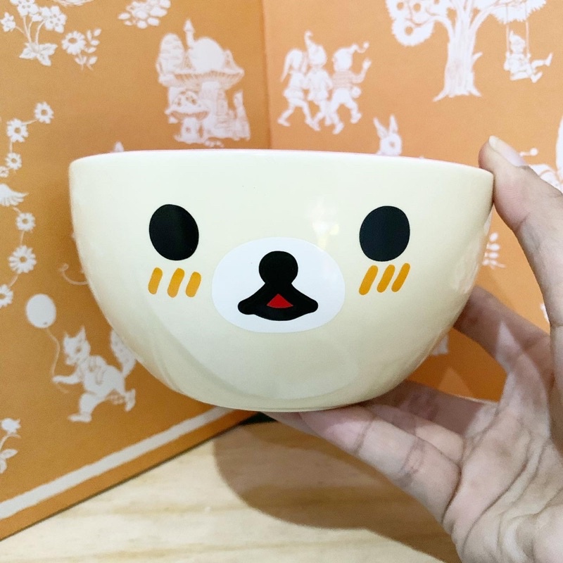 Tô sứ rilakkuma korilakkuma chính hãng sanx lawson gốm sứ hoạt hình nhật bản