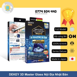 Kính cường lực dekey 3d master glass deluxe