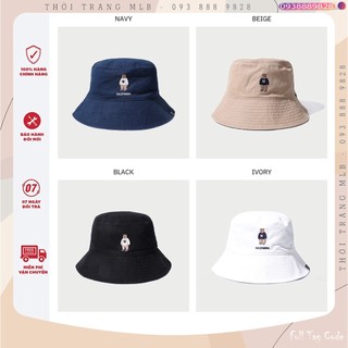 Nón vành logo con gấu who.a.u bear bucket hat n147