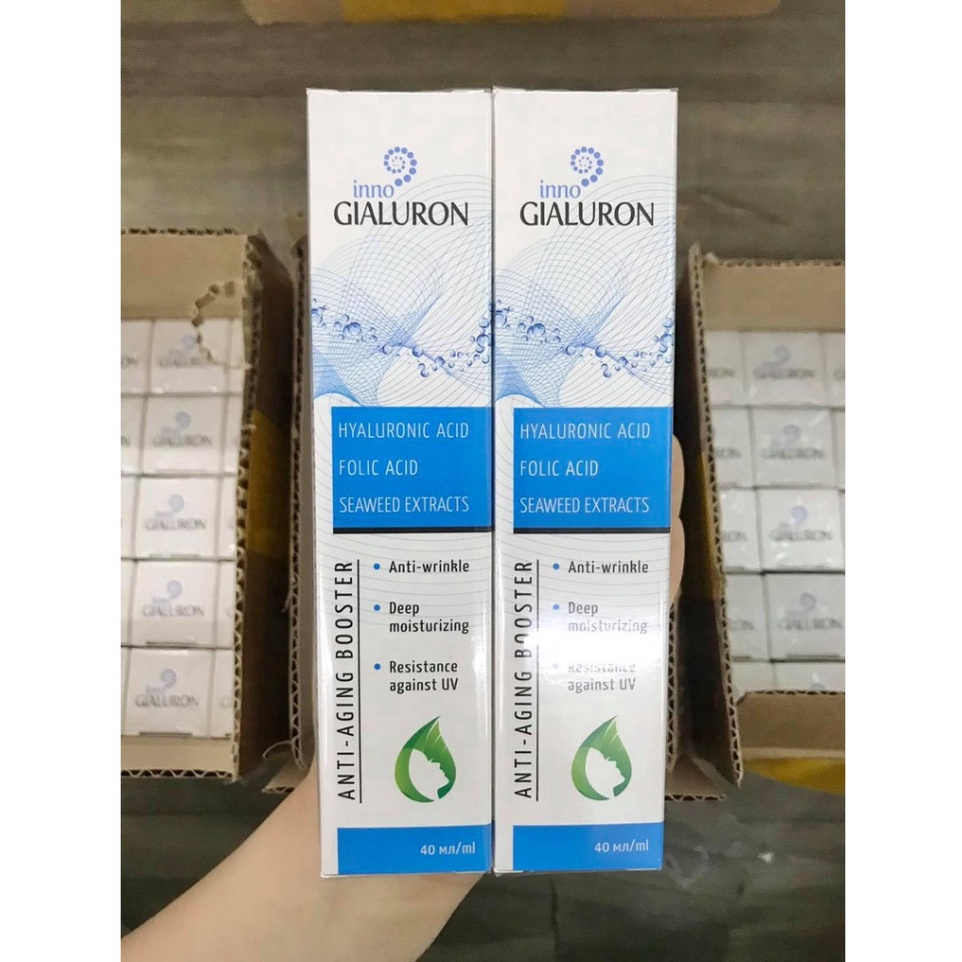 Nếp nhăn dưới mắt Inno Gialuron giảm nếp nhăn trán khóe miệng căng da nâng cơ chống lão hoá [Tặng- máy -massage mặt]
