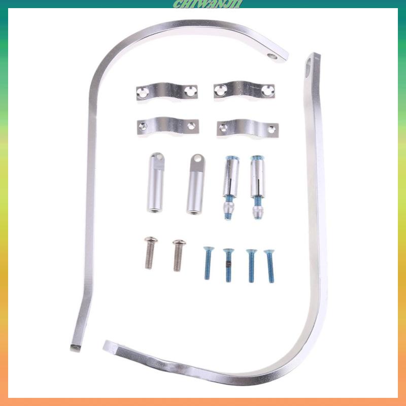 Set 2 Thanh Chắn Bảo Vệ Tay Lái Xe Mô Tô Bằng Nhôm