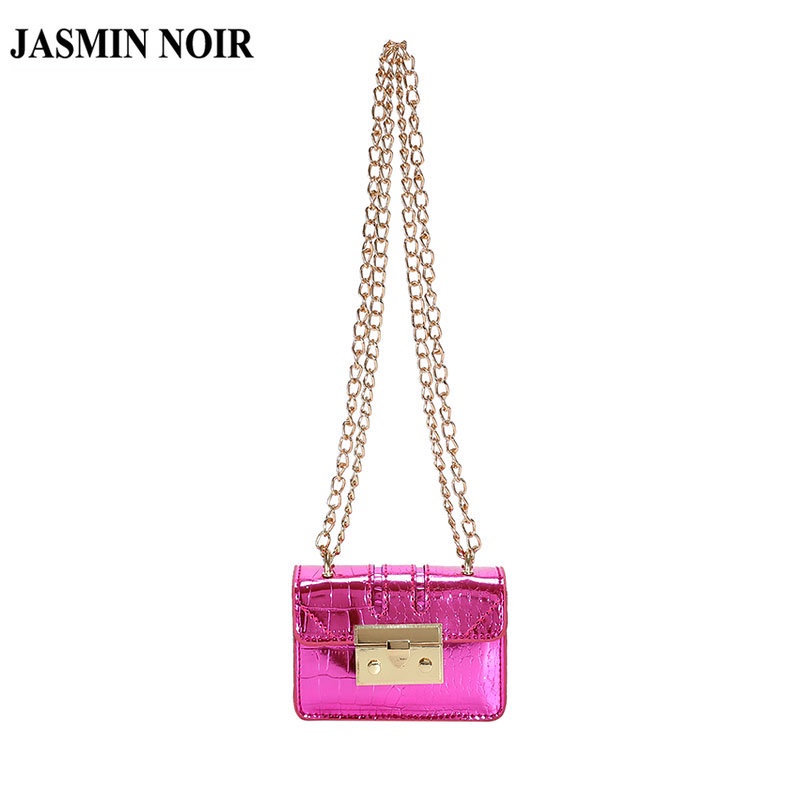 Túi Đeo JASMIN NOIR Chéo Giả Da Cá Sấu Thời Trang Dành Cho Nữ