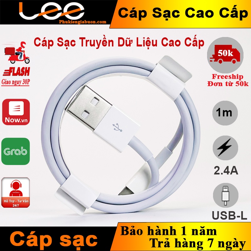 Cáp Sạc Nhanh, Cáp Truyền Dữ Liệu Từ 6 đến 14 Cao Cấp (Bảo Hành 12th)