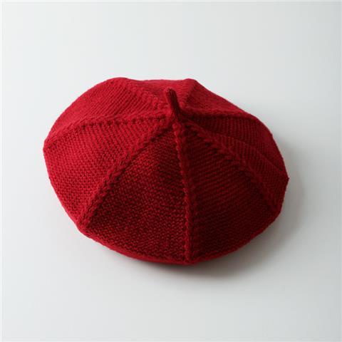 Wn Mũ Beret Dệt Kim Màu Trơn Dễ Phối Đồ Thời Trang Thu Đông Phong Cách Hàn Quốc ins Burgundy Cho Nữ