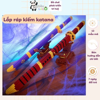 Mô hình lắp ráp kiếm katana lắp ráp kiếm Zoro lắp ráp mô hình kiếm katana đồ chơi lắp ráp xếp hình cho bé Nghiền Store