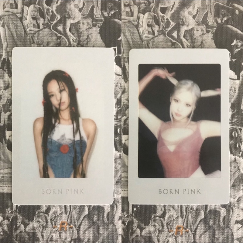 [Official+Toploader]Blackpink| Pre pola Jennie, Rosé YG Quà Pre Order Album Born Pink