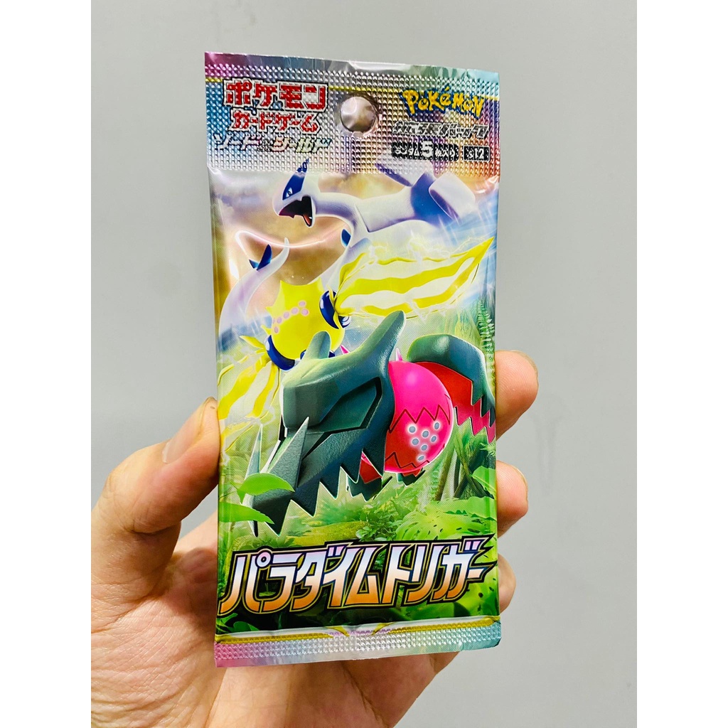 Túi 5 thẻ bài Pack Bài pokemon TCG paradigm trigger s12 Chính Hãng Mới 100%