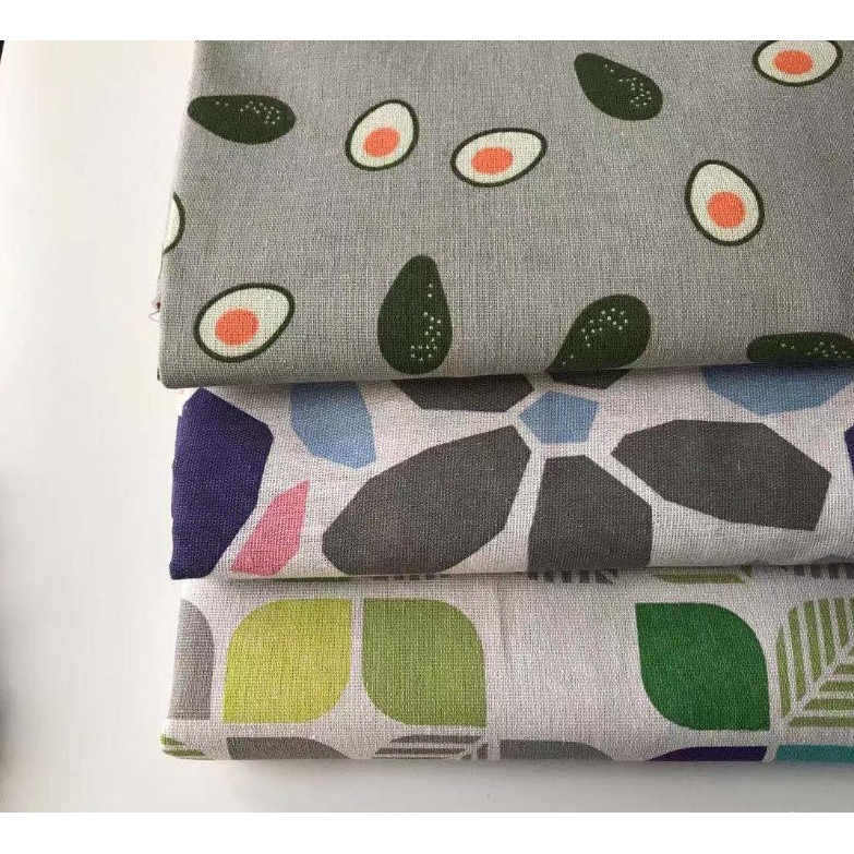 Khăn trải bàn vải canvas CHƯA MAY VIỀN - Chụp ảnh decor - Picnic