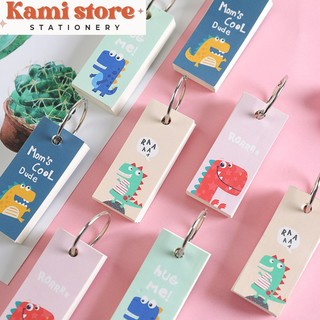 Flashcard thẻ học từ vựng 80 thẻ kèm khoen kami store