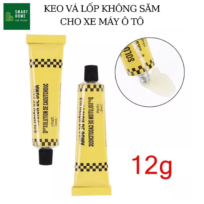 Set 5 Miếng Dán Vá Lốp Xe Không Ruột Thiết Kế Tiện Dụng