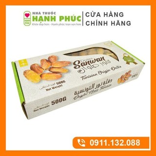 Chà là nguyên cành sấy dẻo sanwan hộp 500g