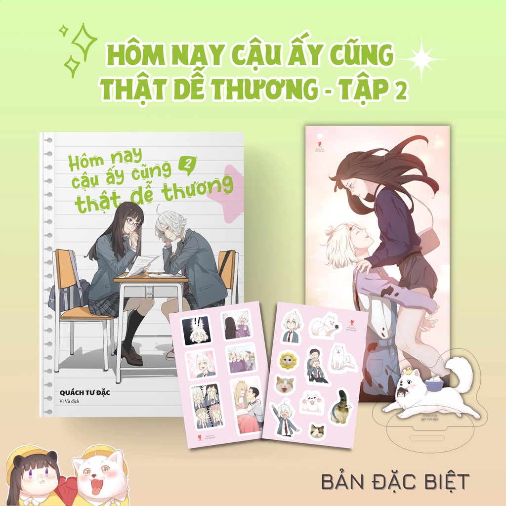 Truyện tranh Hôm Nay Cậu Ấy Cũng Thật Dễ Thương  - Skybooks - Bản Quyền