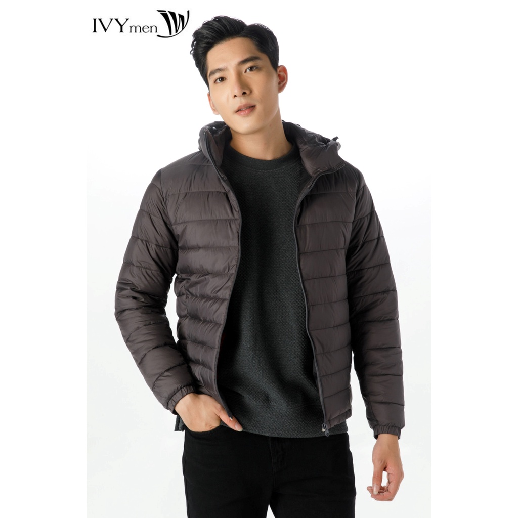 Áo khoác phao nam cổ mũ IVY moda MS 70E2537